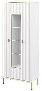 Dulap cu vitrina Neman Luxor MN-042-04 Alb