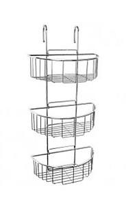 Полка для ванных комнат TATAY на крючке 3 уровня 18.5X27.5X60см