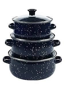 Set vase de gatit 4Life Ruibeiru Dark Blue 6pcs