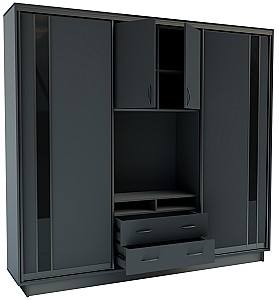 Living Confort-NV Universal 240x45x220 (2 PAL (CV lacobel)) Grafit Gri