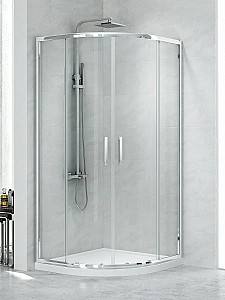 Cabina de dus New Trendy New Praktic 2D Quadrant 80x80x195 Sliding K-0575