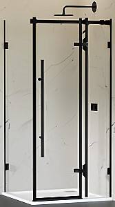 Cabina de dus New Trendy Galaxy Black Quadrant 100x80x190 K-0793