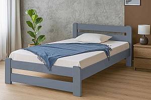 Кровать Mebil Lev Лира 90x200 Графит