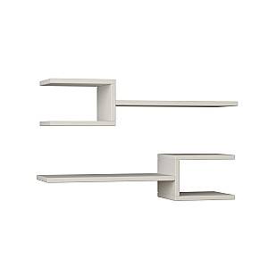 Полка на стену DECO Fork White