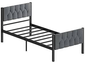 Кровать Trendy Stil 100x200 см Серый