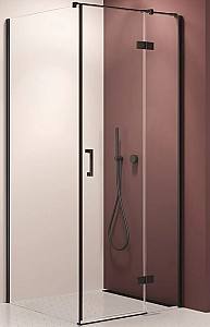 Cabina de dus New Trendy Nesta Black Rectangular R 110x80x200 Hinged K-3745