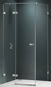 Cabina de dus New Trendy Avexa Nickel brushed Rectangular L 90x90x200 EXK-8479