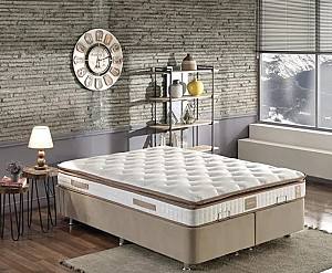 Saltea Trendy Queen 200x200 cm Alb Maro