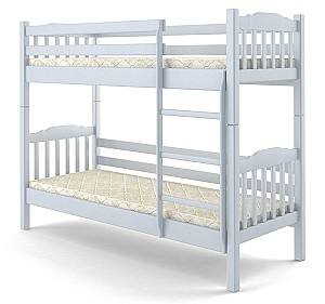Pat copii MebiGrand Bai-Bai 90x190 Alb