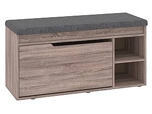 Dulap pentru incaltaminte Pehotin B-4A Trufe/Savana Dark Grey