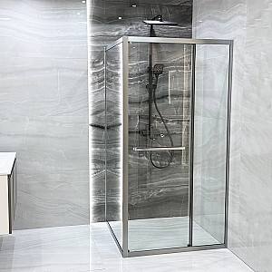Cabina de dus Linia H2O Ritmo 90x90 Gri