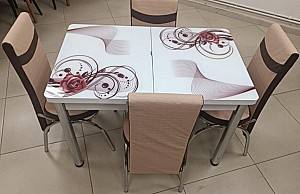 Set de masa si scaune Kelebek ES-35 (4 scaune)