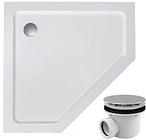 Cadita de dus VLM Pentagonala 90x90cm H15