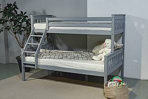 Pat copii MobiCasa Mowgli 80/120x200 Gri