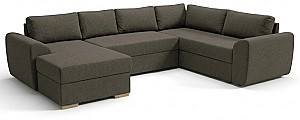 Canapea coltar Embawood Madrid (stânga) Soro 24 (Maro)