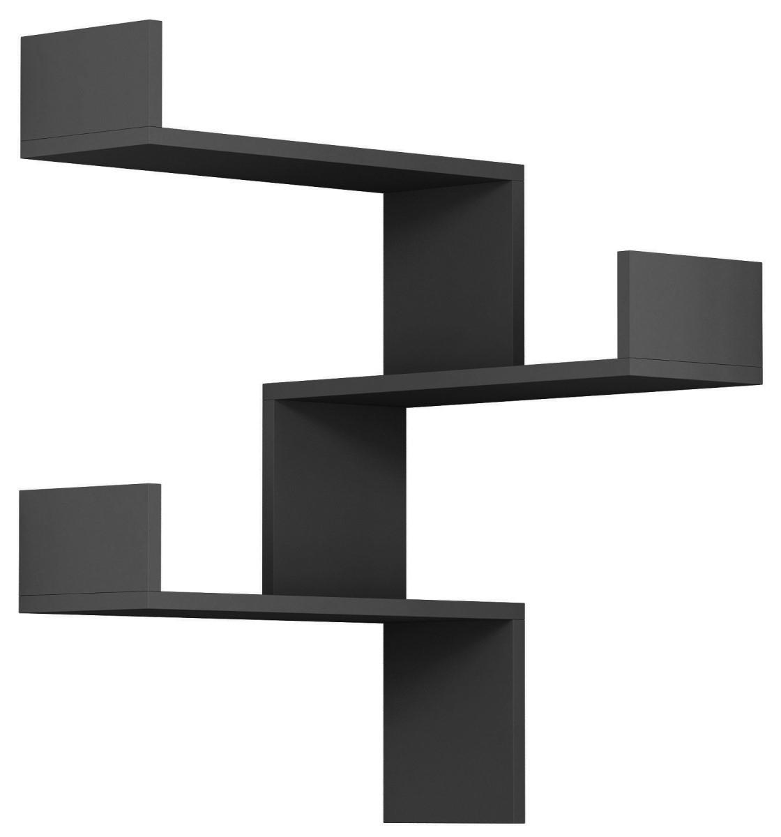 Полка на стену DECO Luksa Anthracite