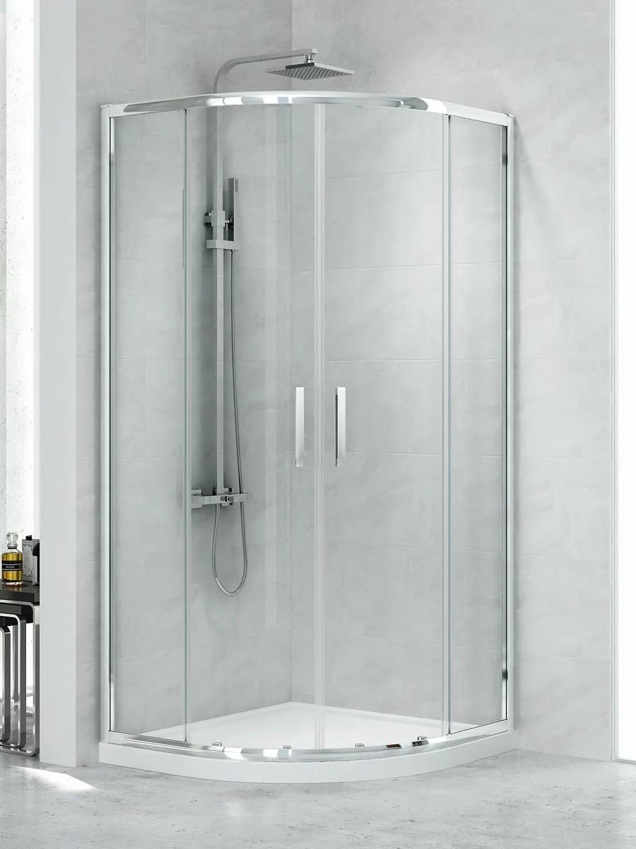 Душевая кабина New Trendy New Praktic 2D Quadrant 90x90x195 Sliding K-0576