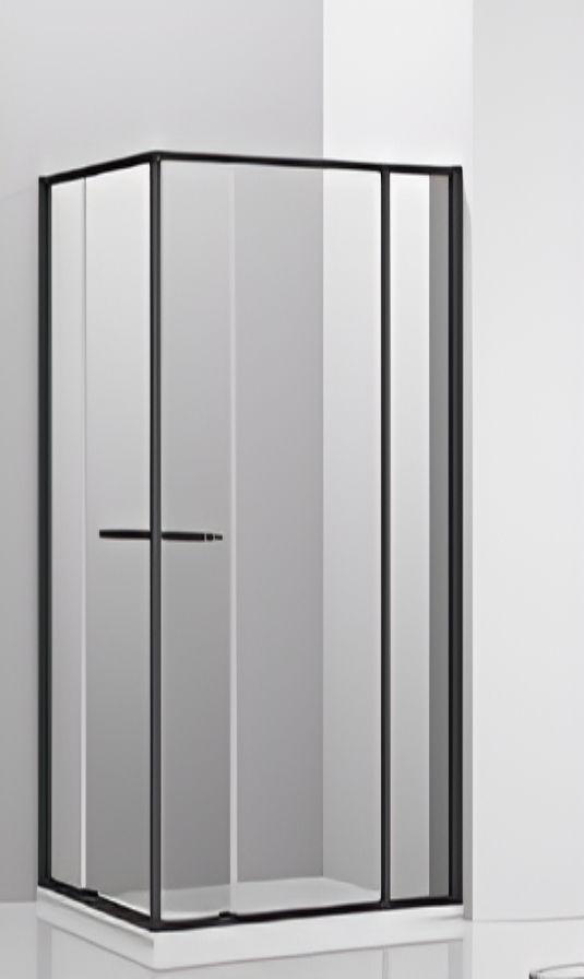 Душевая кабина VLM GRSF 90x90x200 MATTE BLACK