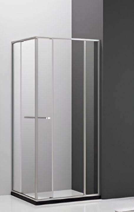 Душевая кабина VLM GRSF 90x90x200 BRUSHED MATTE NICKLED