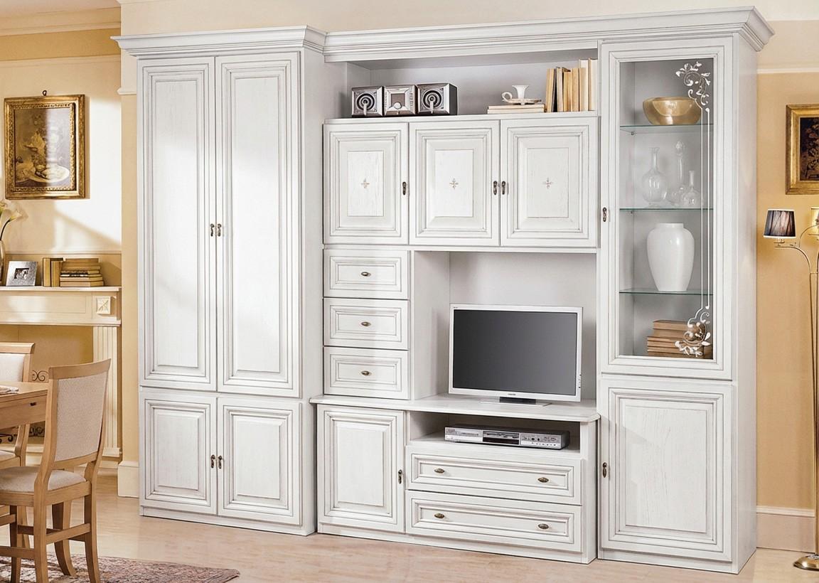 Living S-K Capri Version (dulap) Alb