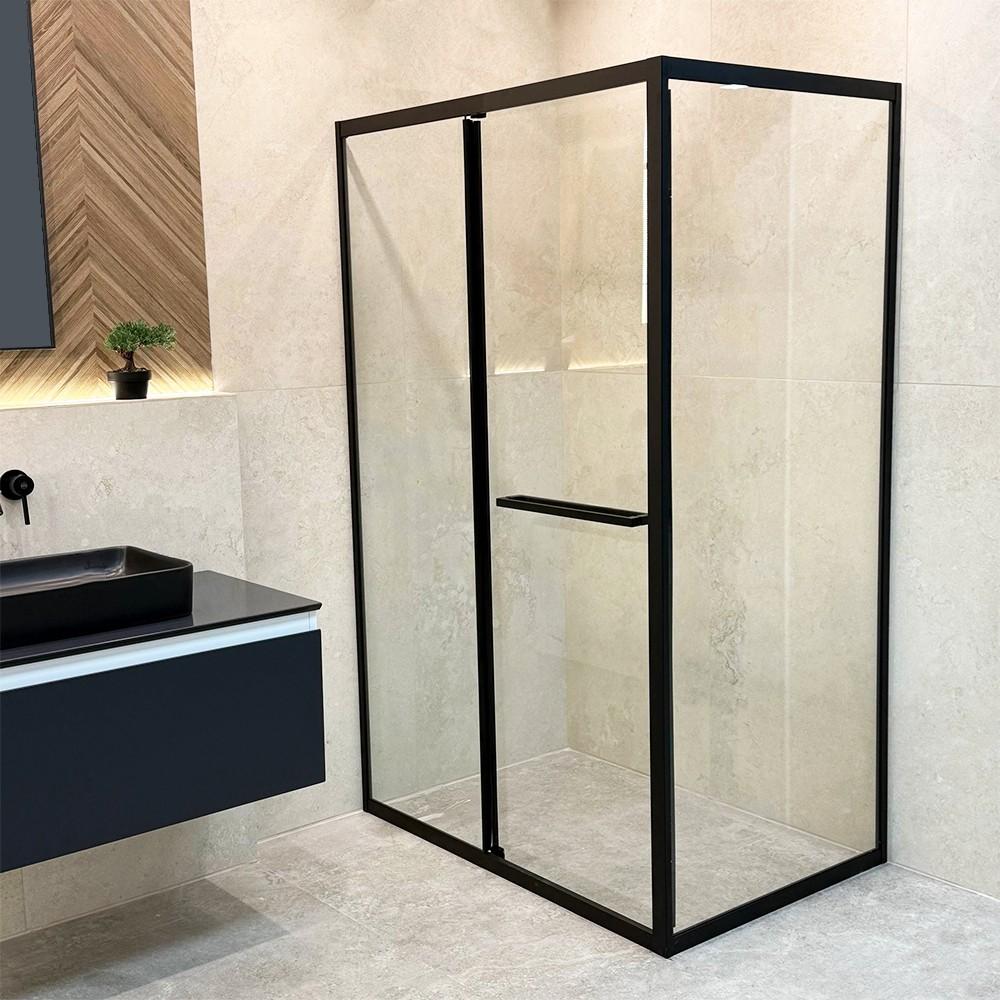 Душевая кабина Linia H2O Ritmo 120x80 Черный