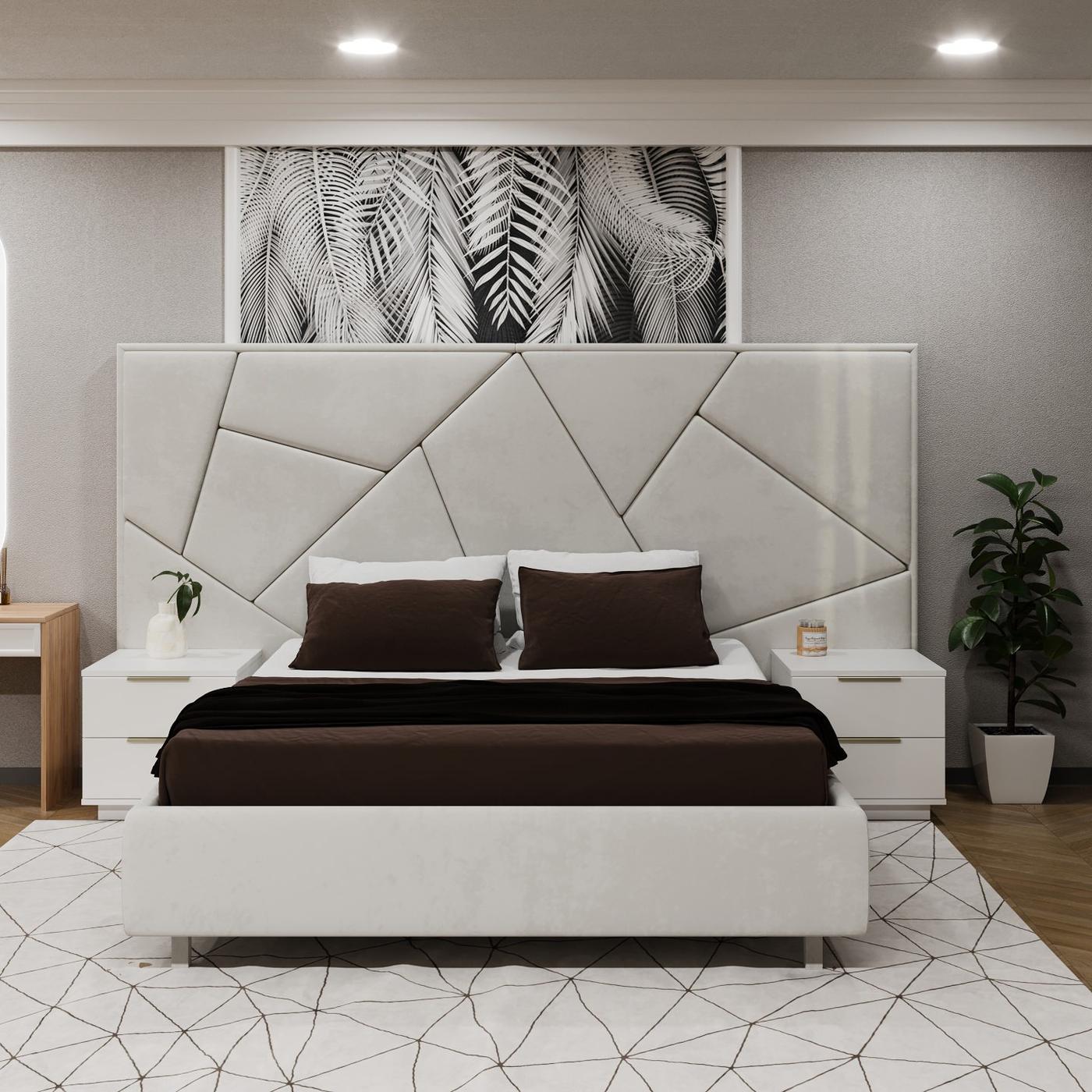 Кровать Bayro Elegans 160x200 см (Ткань Категория III) Catania - 7