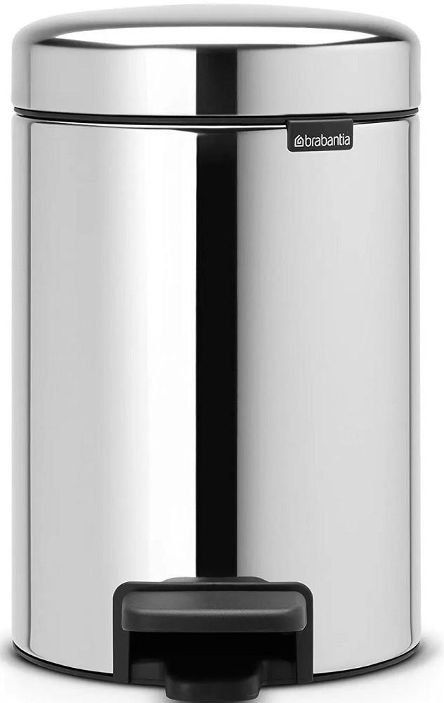 Cos de gunoi Brabantia NewIcon 5L inox lucios
