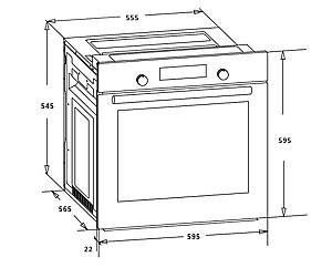 Cuptor electric incorporabil Heinner HBO-S567LDTGC-IX