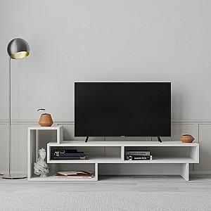 Tumba pentru televizor DECO Tetra White