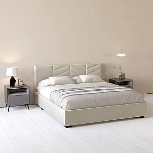 Pat My-Style my-Sofi 160x200 M03 (Bej) + Saltea Salt Confort Clasic 160x200