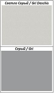 Living PS Y-7 (TV-1.2 m) 2.6 m Gri / Gri Deschis