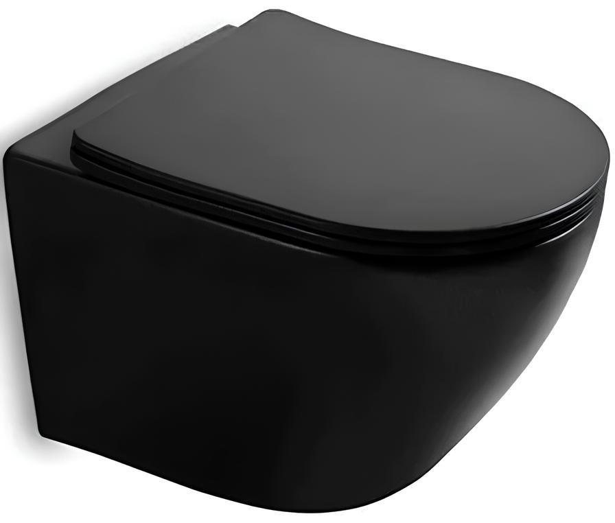 Vas WC South Villa SH-001MW Black Matt