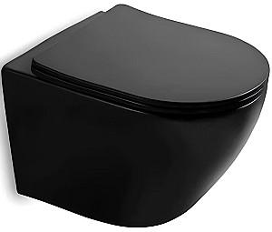Vas WC South Villa SH-001MW Black Matt