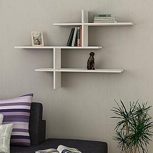 Raft de perete DECO Leo White