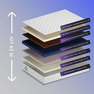 Saltea Almir Dublu Latex 160x190 (24 cm)