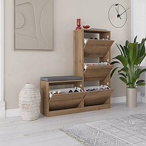 Dulap pentru incaltaminte Trendy Oslo Hitit (Maro)