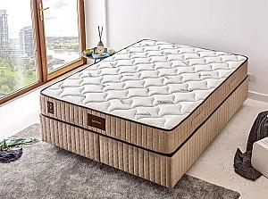 Saltea Trendy Bamboo 200x200 cm Alb / Bej / Maro