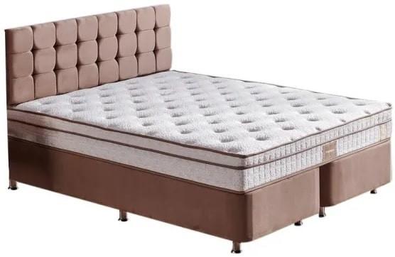 Pat Trendy Helen 180x200 cm Maro Deschis (Cu Saltea)