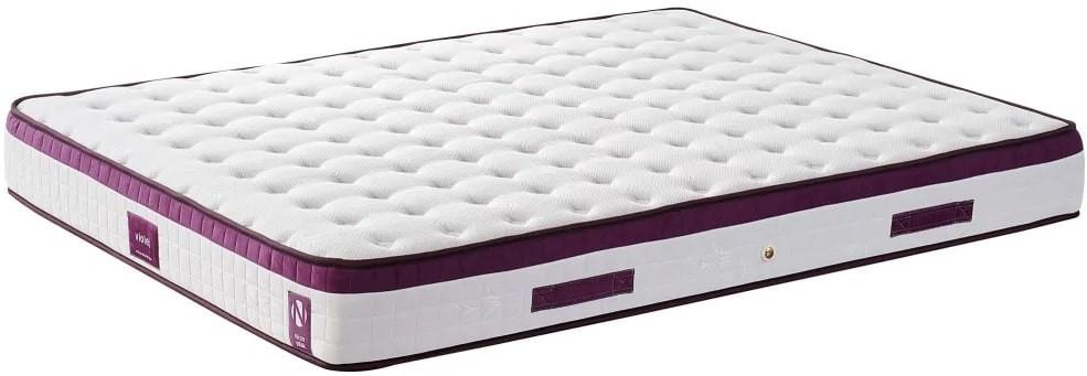 Saltea Trendy Violet 180x200 cm Alb / Violet