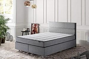Saltea Trendy Silver 200x200 cm Alb / Gri