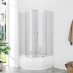 Cabina de dus VLM BE1015/90GC Clear 90x90