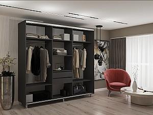 Dulap-cupe My-Style 2.3 x H2.4 m Pal Antracit