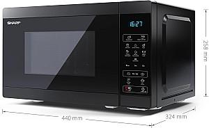 Cuptor cu microunde Sharp YC-MS02E-B