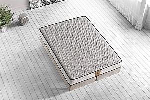 Saltea Trendy Visco Exclusive 140x190 Alb/Maro