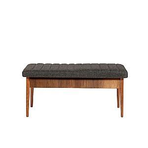 Set de masa si scaune Trendy Vina 1053 Nuc (Maro)/Antracit (Gri)