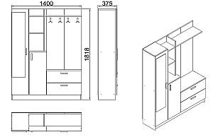 Antreu Trendy DD5-AA Pin Atlantic (Maro)/Antracit (Gri)