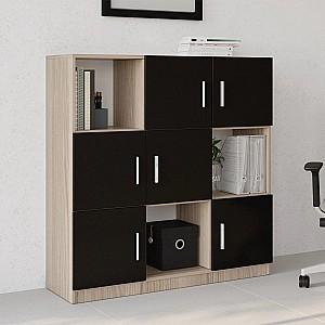 Comoda Trendy VO7-OB Stejar (Bej)/Negru