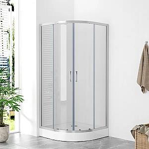 Cabina de dus VLM BS1001 Clear 80x80cm H195