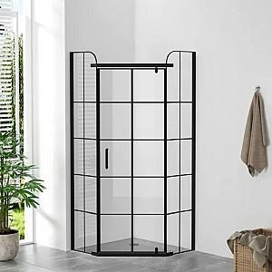 Cabina de dus VLM BS3081/90B Check 90x90x195