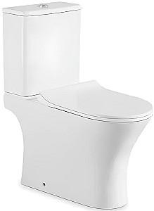 Vas WC South Villa SH-5117 77 P-trap 3/6 no-rim Slim UF Duroplast